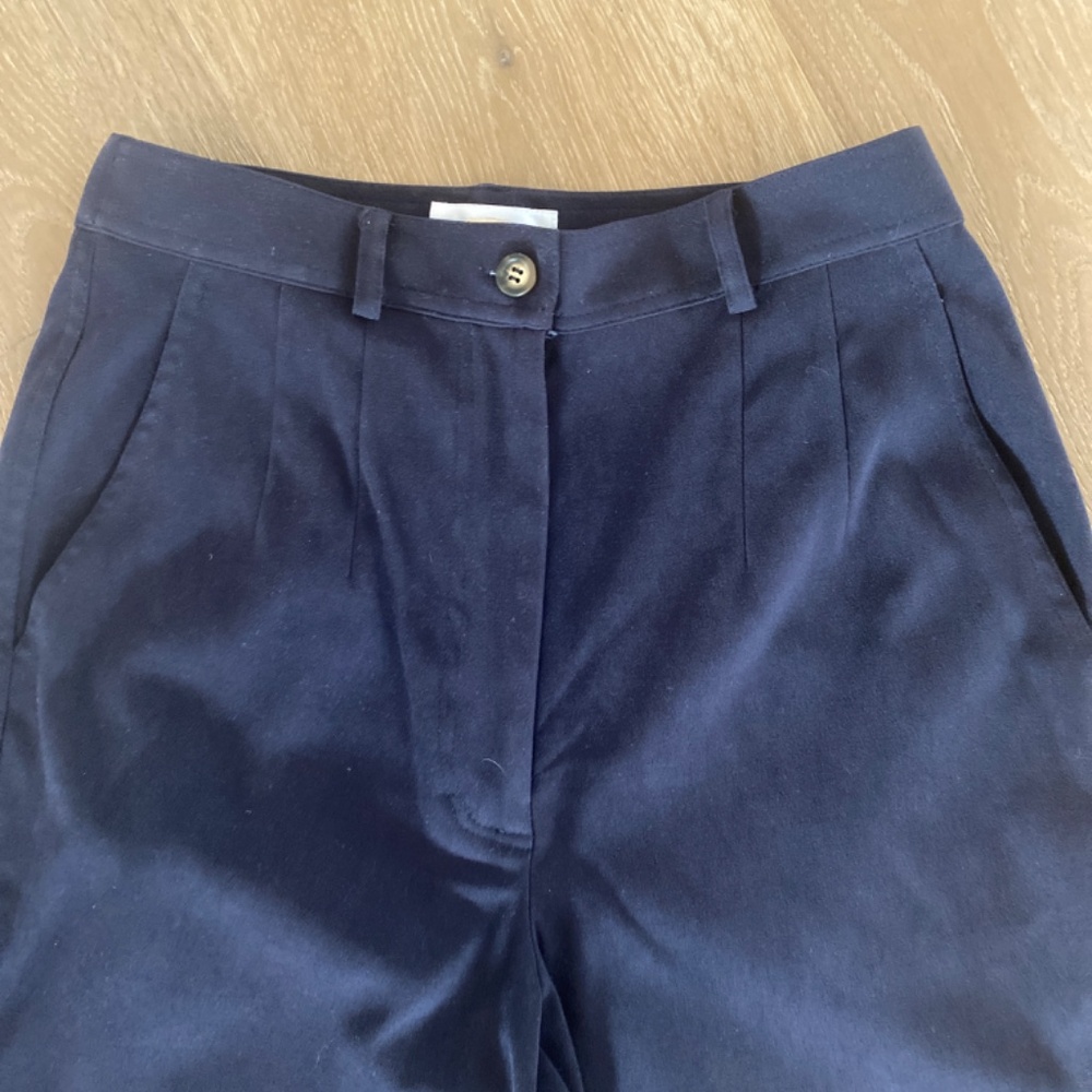 Talbots Navy Slacks - Picture 2 of 7